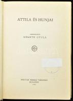 Attila és hunjai. Szerk.: Németh Gyula. Bp., 1986, Akadémiai Kiadó. Reprint kiadás. Kiadói egészvász...