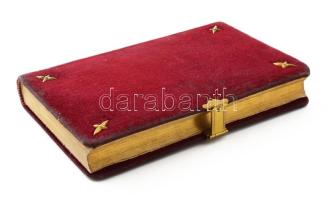 Keresztyén énekes könyv. Magyar-Óvár, 1904, Czéh Sándor-féle Könyvnyomda. Legújabb kiadás. Bársonybo...