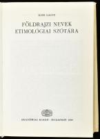 Kiss Lajos: Földrajzi nevek etimológiai szótára. Bp., 1980, Akadémiai Kiadó. Kiadói egészvászon-köté...