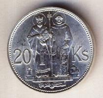 Szlovákia 1941. 20K Ag "Cirill és Method" T:2+