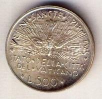 Vatikán 1978. 500L Ag VI.Pál T:1-/2+