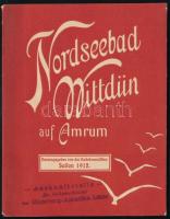 1912 Nordseebad Wittdün auf Amrum, utazási ismertető füzet, 63p