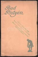 cca 1910 Bad Pöstény - Pöstyénfürdő, részletes ismertető prospektus, 32p /Kúpele Piešťany