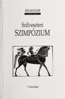 Heller Ágnes: Szilveszteri szimpózium. H.n., 1992, T-Twins Kiadó. Első kiadás. Kiadói kartonált papírkötés, a belső kötéstáblák és néhány lap foltos. Számozott (532./1100), a szerző által aláírt példány.