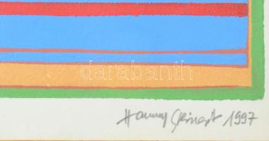 Olvashatatlan (Harry ...) jelzéssel: Csendélet, 1997. Linómetszet, papír. Jelzett, számozott (22/25)...