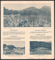 cca 1920 Kurstadt Gmunden am Traunsee, Salzkammergut utazási prospektus