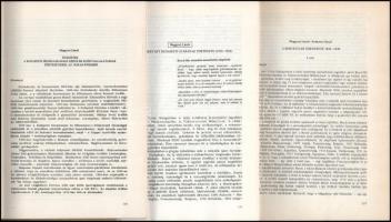 Meggyesi László által írt 3 db különlenyomat: Meggyesi László: Fejezetek a Budapesti Mezőgazdasági G...