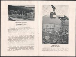 cca 1910 Ausztria nyáron - magyar nyelvű utazási prospektus