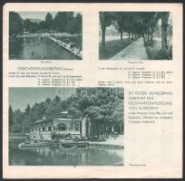 cca 1930 Krumpendorf am Wörthersee utazási prospektus