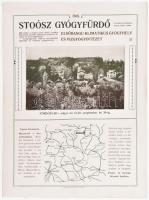 1910 Stoósz gyógyfürdő, klimatikus gyógyhely ismertető prospektus