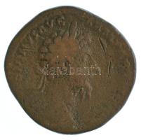 Római Birodalom / Róma / Marcus Aurelius 166-167. Sestertius bronz (24,14g) T:VF,F Roman Empire / Rome / Marcus Aurelius 166-167. Sestertius bronze "M ANTONINVS AVG ARM PAR[TH MAX] / [TR POT] XXI IMP III COS [III] - S-C" (24,14g) C:VF,F RIC III 948