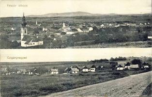 Felsőőr with gypsy quarters