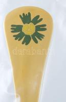 1982 Ezüst(Ag) Georg Jensen dán kiskanál, jelzett, h: 11,5 cm, nettó: 20,3, g Aranyozott, hibátlan