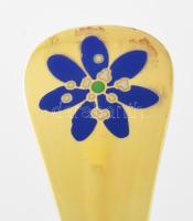 1986 Ezüst(Ag) Georg Jensen dán dísz kanál, jelzett, h: 14 cm, nettó: 43,2, g Aranyozott, hibátlan