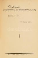 Centenáris nemzetközi sakkmesterverseny. Kossa István előszavával. A játszmákat elemezte Maróczy Géza. [Kecskemét],1949., Magyar Sakkvilág, 15+1 p.+2 t.+17-166+2 p. Átkötött félvászon-kötés, kissé kopott borítóval.