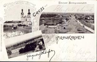 Boldogasszony with manorial apartments and church