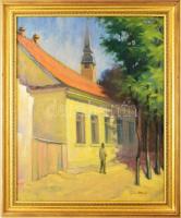 Tipary jelzéssel: Szentendre. Olaj, vászon, kartonra kasírozva keretben 69x55 cm