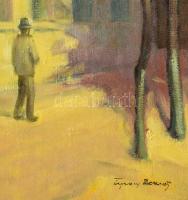 Tipary jelzéssel: Szentendre. Olaj, vászon, kartonra kasírozva keretben 69x55 cm