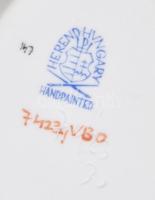 Herendi Eton mintás kis tálka. Kézzel festett, jelzett, hibátlan 8 cm