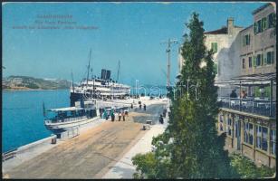 1917 Tábori posta képeslap / Field postcard "S. M. D. CIRKVENICA"