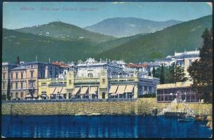 1917 Tábori posta képeslap "S.M. Dampfer Dolfin"