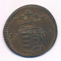 1705. X Poltura Cu "II. Rákóczi Ferenc" (7,25g) T:VF Hungary 1705. X Poltura Cu "Fran...