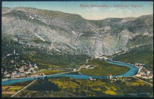 1918 Tábori posta képeslap "S.M.S. ORJEN"