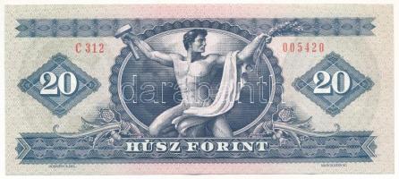 1980. 20Ft nyomdai papírránccal T:F szép papír
Adamo F17