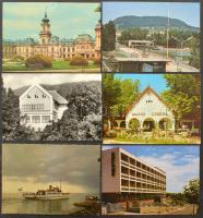 BALATON - Kb. 200 db MODERN magyar város képeslap / Cca. 200 modern Hungarian town-view postcards