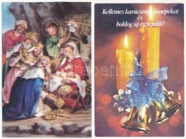 34 db MODERN karácsonyi üdvözlő képeslap / 34 modern Christmas greeting postcards