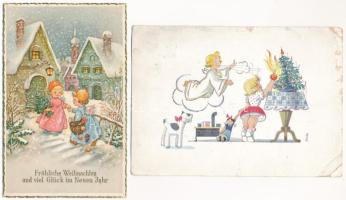 9 db MODERN üdvözlő képeslap / 9 modern greeting postcards