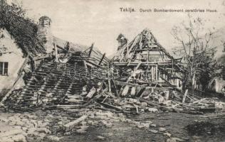 Tekija WW. I. bombed house