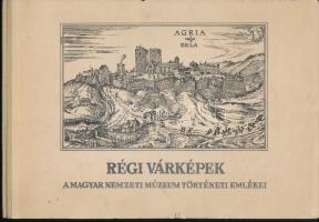 Rózsa György: Régi várképek. Bp., 1959., Magyar Nemzeti Múzeum - Történeti Múzeuma, 20 p. + XXII t. Kiadói haránt-alakú félvászon-kötés, kopott borítóval. Megjelent 1000 példányban.