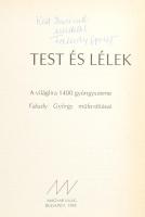 Faludy György: Test és lélek. A világlíra 1400 gyöngyszeme. Faludy György műfordításai. DEDIKÁLT! Bp...