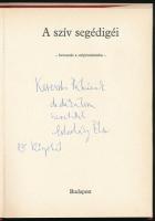 Esterházy Péter: A szív segédigéi. Bevezetés a szépirodalomba. DEDIKÁLT példány. Bp.,1985,Magvető. K...
