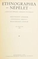 1933-1934 Ethnographia. Népélet. XLIV. évf. 1933. A Magyar Néprajzi Társaság folyóirata. Solymossy S...