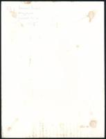 1965 Heiner Endre nagymarosi fotóművész feliratozott, vintage fotóművészeti alkotása, ezüst zselatin...