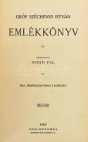 Gróf Széchenyi István Emlékkönyv. Szerk.: Nyesti Pál. Bp., 1909, Anglo-nyomda, 1 t.+144 p. Kiadói, a...