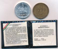 Kiss Nagy András (1930-1997) 1989. "Az Erdélyi Menekültekért" jelzett, két unciás Ag emlék...