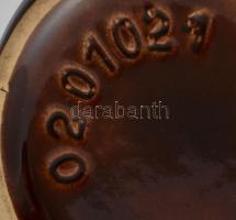 Retro német kerámia váza mázas kerámia Jelzett hibátlan 21 cm