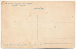 Algyógy, Geoagiu; M. Kir. Állami Vasgyárak szanatóriuma, ebédlő, belső. Róna és Kinast felvétele / s...