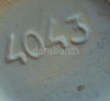 Német kerámia váza mázas kerámia Jelzett hibátlan 21 cm