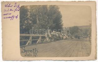 Siret, Sereth, Szeretvásár (Bukovina, Bukowina); híd / bridge. photo (EK)