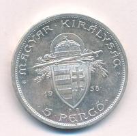 1938. 5P Ag "Szent István" T:AU kis ph. Adamo P8.1
