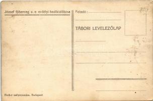 Magyar Vörös Kereszt épülete. Tervezte Medgyaszay. József főherceg vezérezredes erdélyi hadikiállítá...