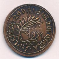 ifj. Szlávics László (1959-) 1991. "Széchenyi István / Születése 200. évfordulójára" kétol...