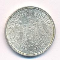 1938. 2P Ag "Madonna" T:AU,XF patina Adamo P7