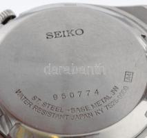 Seiko 5 automata dátumkijelzős karóra, működik, szép állapotban d: 36 mm