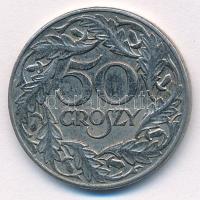 Lengyelország 1938. 50gr Ni-Fe T:AU Poland 1938. 50 Groszy Ni-Fe C:AU Krause Y#38