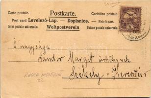 1900 Ruszkabánya, Rusca Montana; nyaralóhely. Fuchs fényképei után / holiday resort, spa (fl)